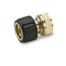 BRASS HOSE CONNECTOR, 1/2